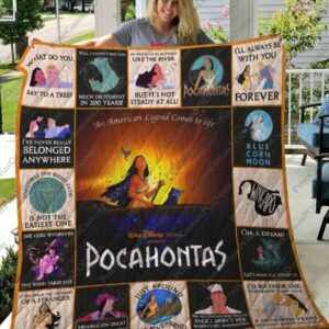 Pocahontas Quilt Blanket  Limited Quilt Blanket